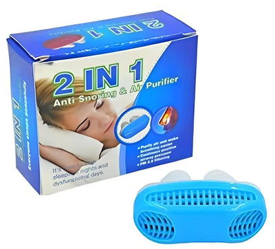 2 In 1 Anti Snoring And Air Purifier Nose Clip Devices