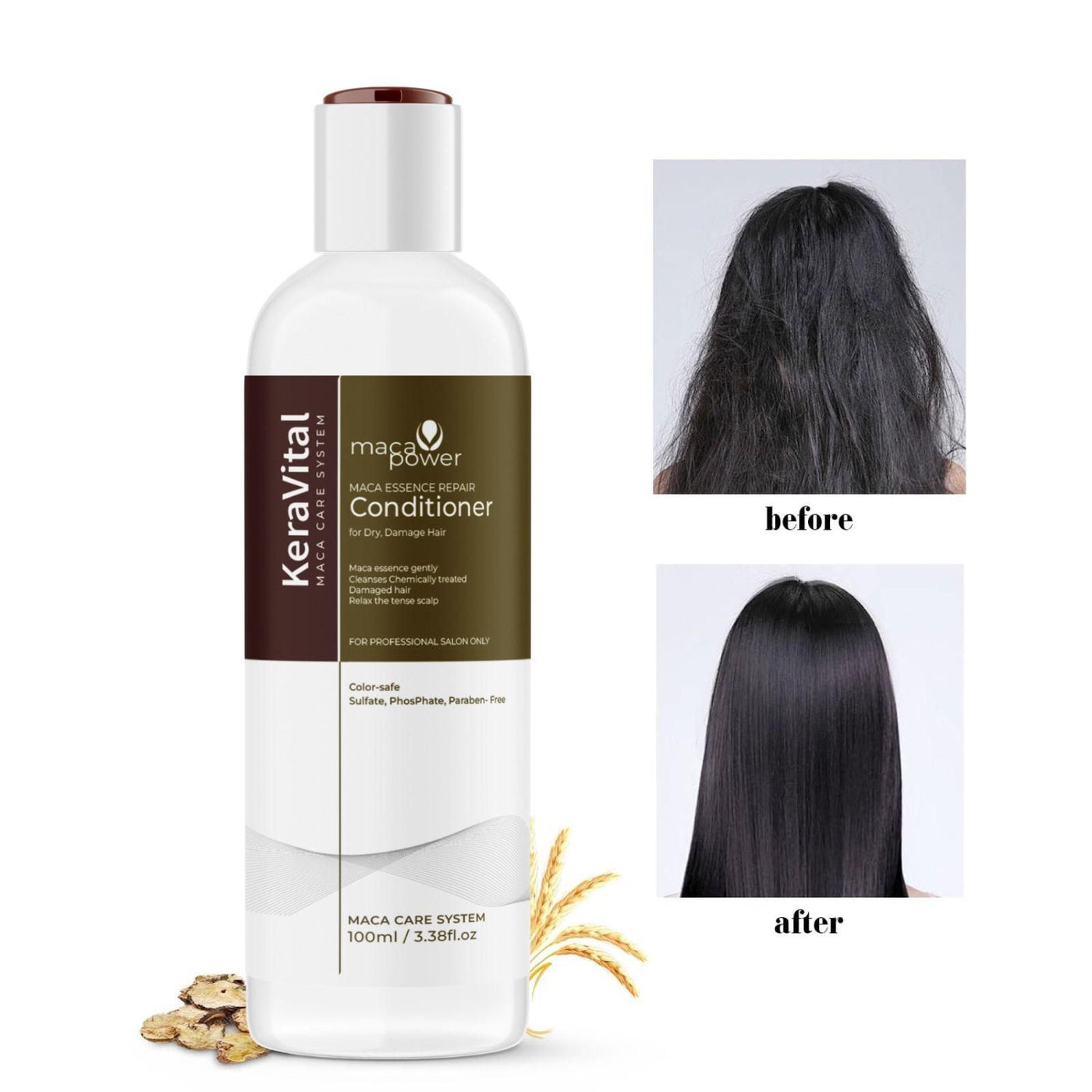 Karseell Hair Repair Set: Shampoo & Conditioner With Maca Care System (Pack Of 2)