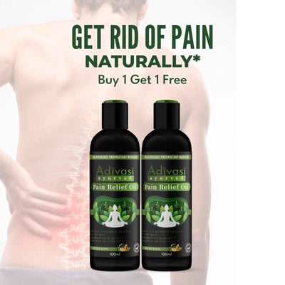 Adivasi Pain Relief Oil 12 (Pack Of 2)