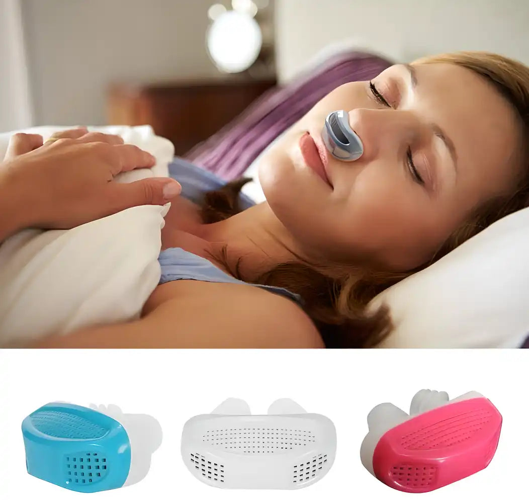 2 In 1 Anti Snoring And Air Purifier Nose Clip Devices