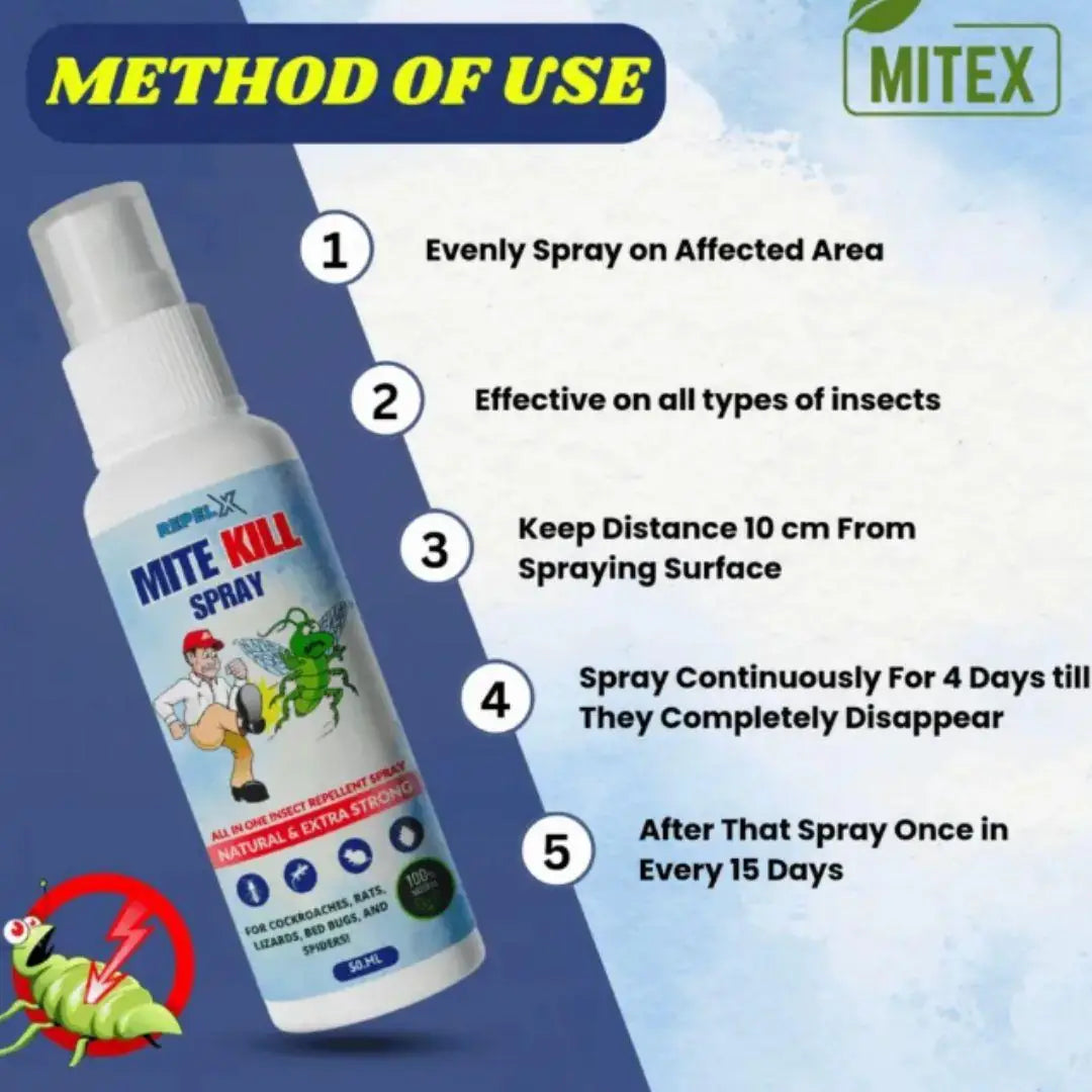 Mite Kill Spreay 50Ml (Pack Of 3)