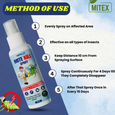Mite Kill Spreay 50Ml (Pack Of 3)