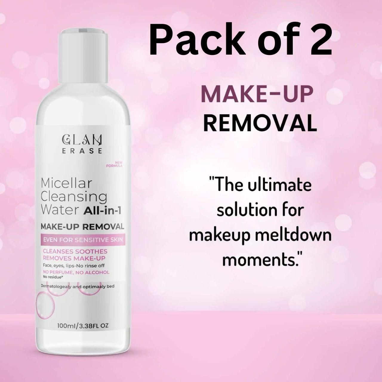 All-In-1 Makeup Removal 100Ml (Pack Of 2)
