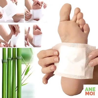 Detox Foot Patches Pads for Body Stress Relief (Set of 10) (Pack Of 3)