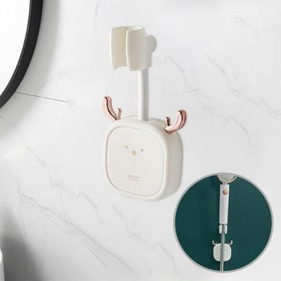 Wall Mount Shower Holder with Flexible 360 Degree Rotatable