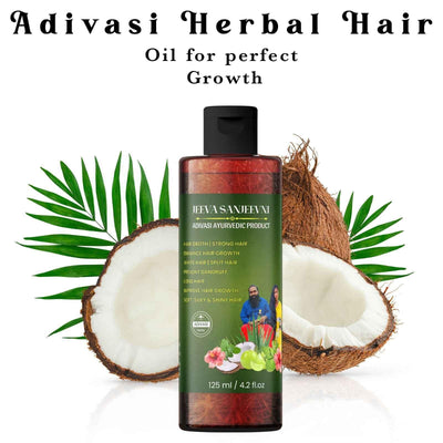 Adivasi Jeeva Sanjeevini Hair Oil 125 Ml (Pack Of 2)