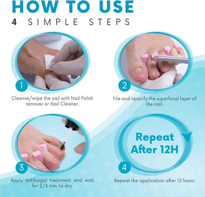 7 Days Nail Fungus Treatment Polish Pack Of 2