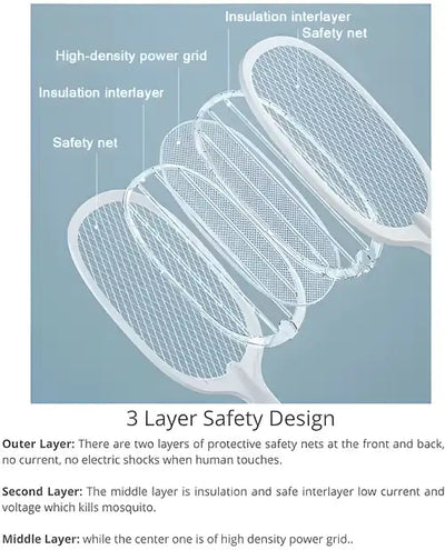 Grab Kart Mosquito Killer Racket