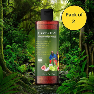Adivasi Jeeva Sanjeevini Hair Oil 125 Ml (Pack Of 2)