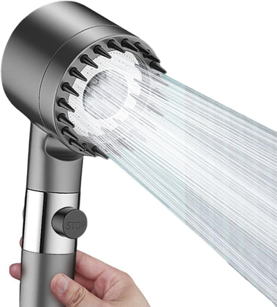 Shower Head, Hard Water Filter Shower Head With High Pressure, 3 Spray Modes